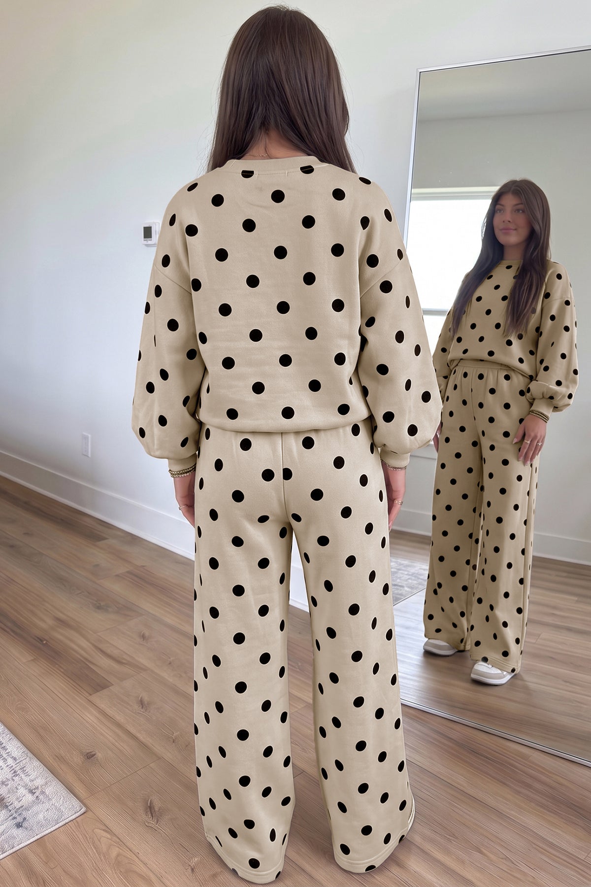 Pink Polka Dot 2pc Set